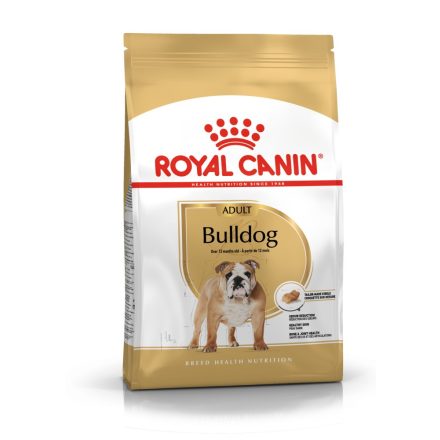 ROYAL CANIN BULLDOG ADULT - Angol Bulldog felnőtt kutya száraz táp  (12 kg)